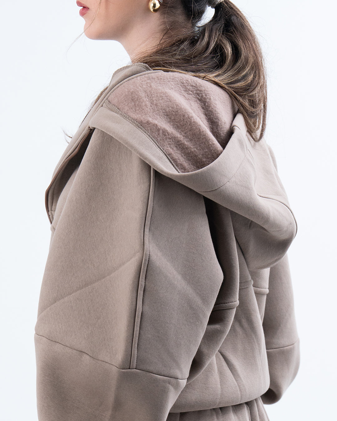 The Cozy-Up Khaki Set