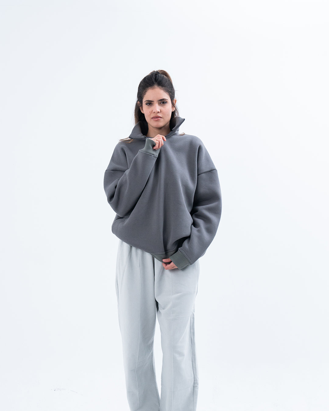 Quarter Zip Sweatshirt ( unisex)