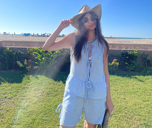 Baby Blue Shorts